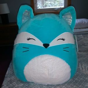 HUGE 16” Teal Fox Pania